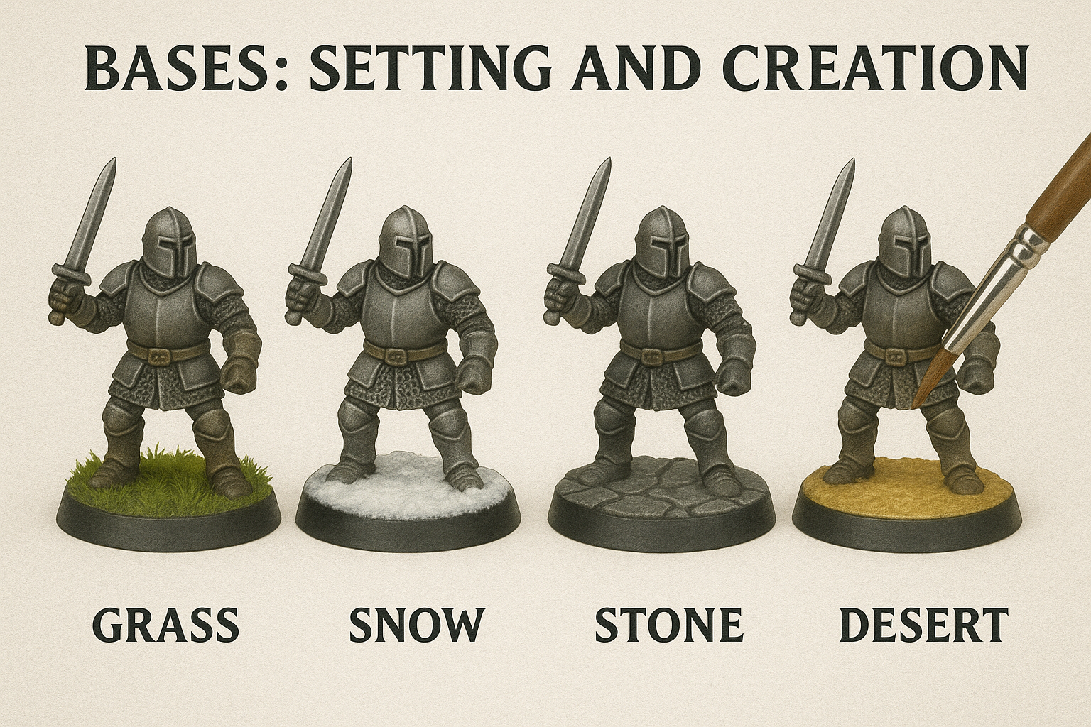 Ambientación y Creación de Peanas